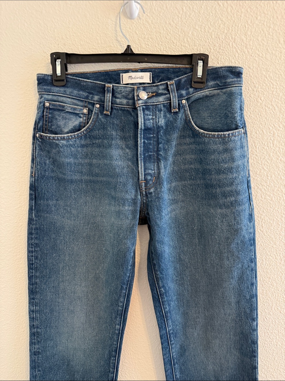 Madewell The Dean Easy Straight Jean Size 27 - Picture 7 of 10